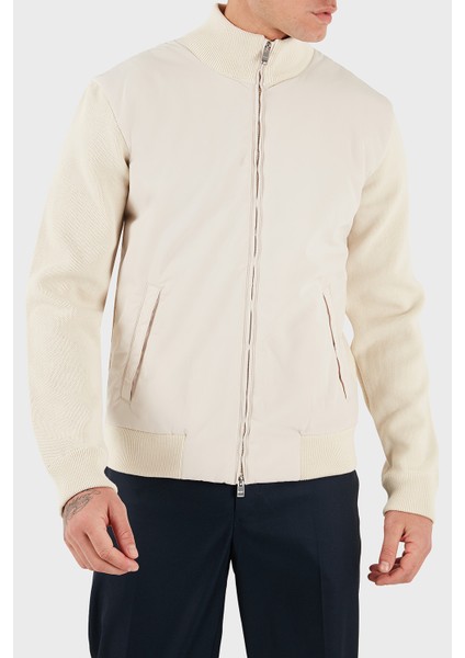 Pamuklu Regular Fit Dik Yaka Logolu Ceket Erkek Ceket 50560875 131 fırsatları