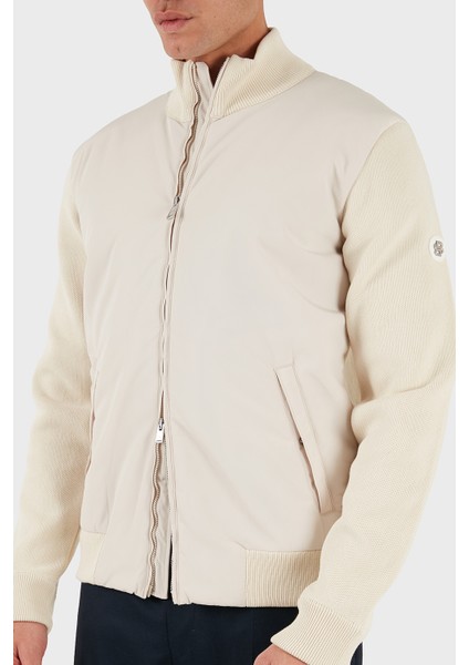 Pamuklu Regular Fit Dik Yaka Logolu Ceket Erkek Ceket 50560875 131 indirimleri