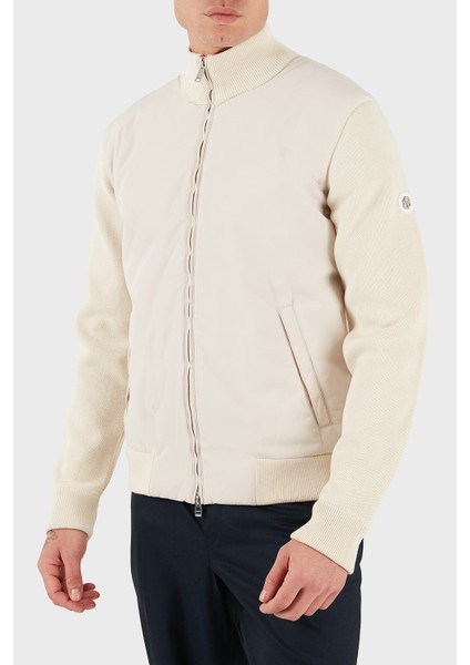 Pamuklu Regular Fit Dik Yaka Logolu Ceket Erkek Ceket 50560875 131