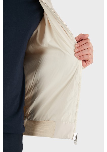 Pamuklu Regular Fit Dik Yaka Logolu Ceket Erkek Ceket 50560875 131