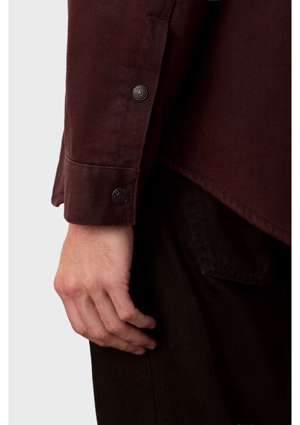 Pamuklu Relaxed Fit Logolu Düğmeli Ceket LV04RD729GEO5 Erkek Ceket LV04RD729G Eo5