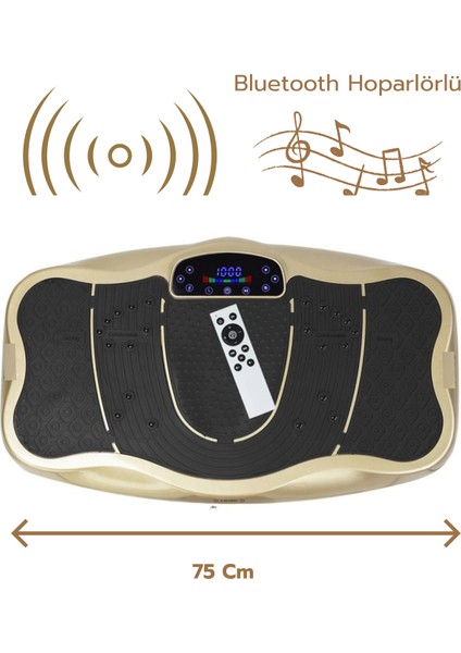 Glr 760 Titreşimli Egzersiz Platformu | Bluetooth Müzik Özellikli Body Vibration Plate Makinesi