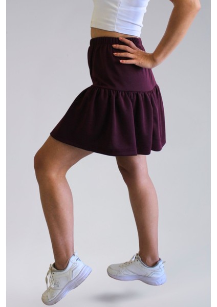 Mevsimlik Kadın Etek - Ecrin Kumaş Mevsimlik Mini Boy Kadın Şort Etek indirimleri