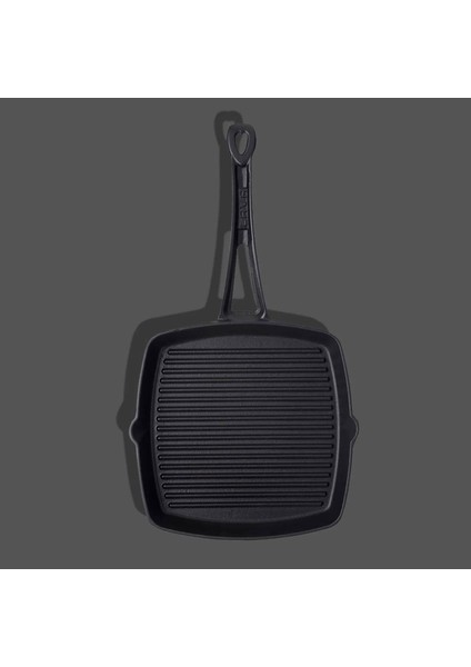 Kare Döküm Izgara Tava - Siyah - 26X26 cm fiyatları