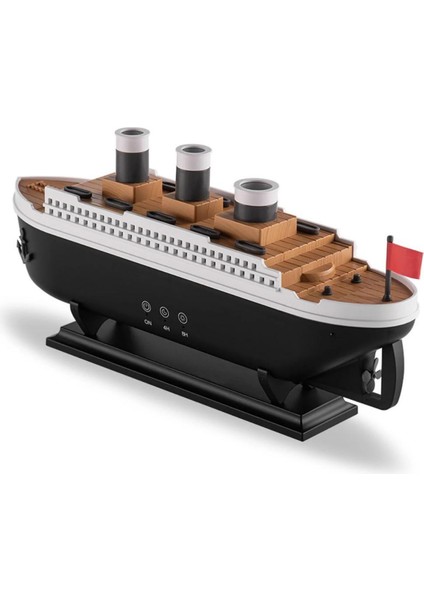 299 Dekoratif Titanic Gemi Aroma Difüzör & Nemlendirici |250 ml Uzaktan Kumandalı, Zaman Ayarlı
