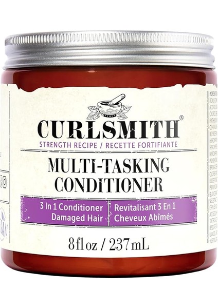 Çok Amaçlı Saç Kremi, Hasarlı Saçlar Için Proteinli 3'ü 1 Arada Saç Kremi (8 Oz)