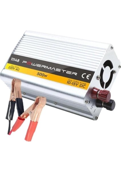 12 V Volt 500 W Watt Modifiye Sinus Inverter Invertör 12-220 V Çevirici Dönüştürücü