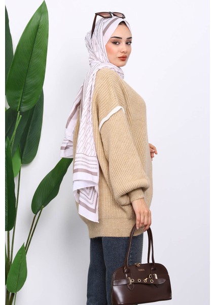 Vizon Balon Kol Düğmeli Triko Hırka fırsatları