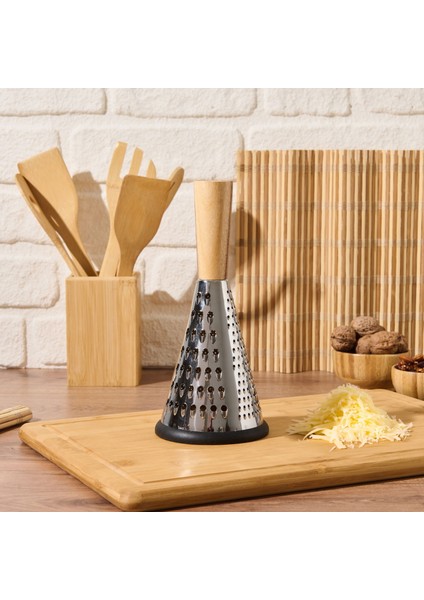 Nicoya 3 Yönlü Rende - Gümüş - 25 cm