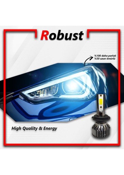 Robust R1 H7 LED Xenon 10000 / Lümen indirimleri