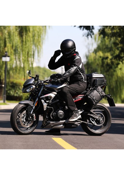 MTR2335KC Katlanabilir / Genişleyebilir Sert Kasa Motor Kuyruk Çantası — 23L→35L, %100 Su Geçirmez Iç Torba, Eva Hardshell, Universal Montaj indirimleri