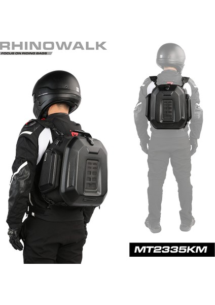 MTR2335KC Katlanabilir / Genişleyebilir Sert Kasa Motor Kuyruk Çantası — 23L→35L, %100 Su Geçirmez Iç Torba, Eva Hardshell, Universal Montaj