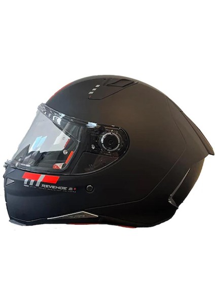 Revenge 2 Solid A12 Gloss Full Face Motosiklet Kaskı