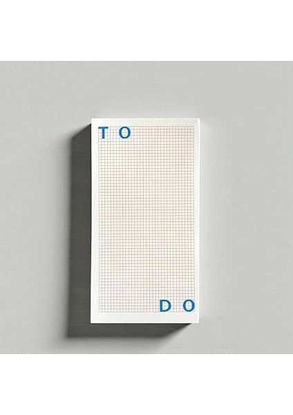 Tanıtım Masaüstü Planlayıcı | Kopar-At Kareli Not Kağıdı Not Defteri | 150 Yaprak, 90 gr Ivory Kağıt | Uzun Form Planlayıcı – 226X118 mm (To Do) indirimleri