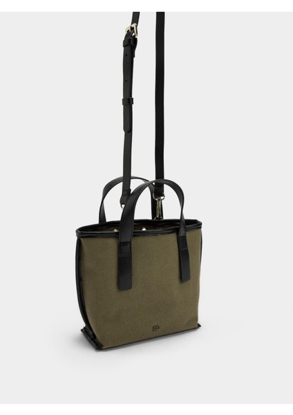 Zımba Detaylı Iç Cepli Tote Çanta fırsatları