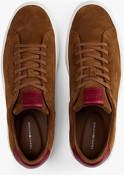 Premıum Dress Cupsole Suede Erkek Kahverengi Spor Ayakkabı - FM0FM05573 modelleri