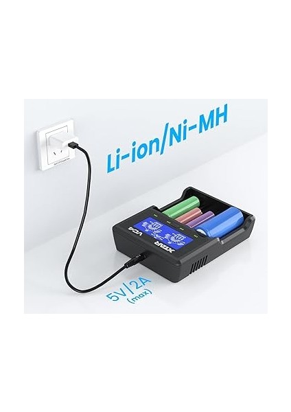 Vc4 Li-Ion/ni-Mh Pil Şarj Cihazı fiyatları
