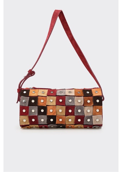 Bordo Kadın Omuz Çantası