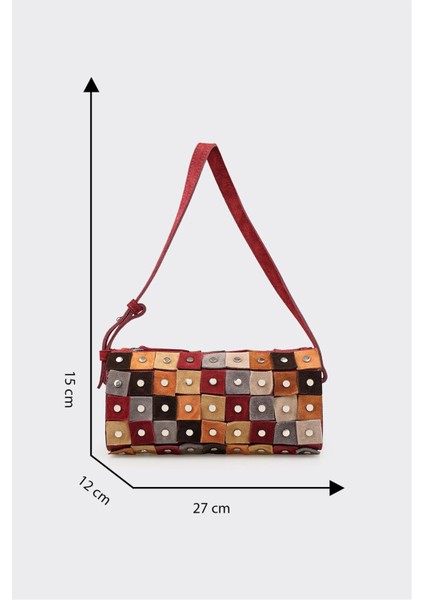 Bordo Kadın Omuz Çantası fırsatları