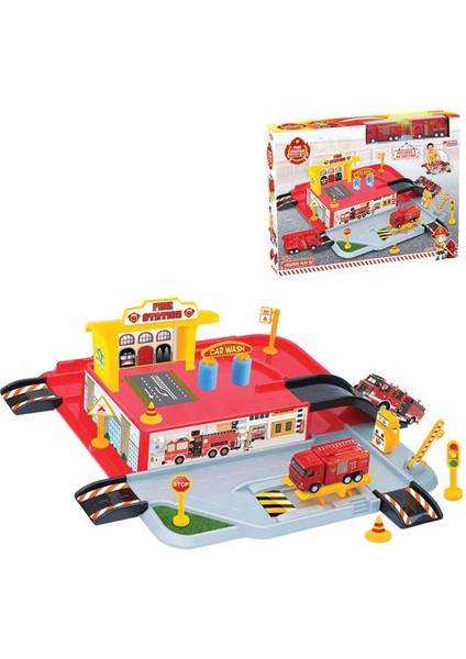 Oyuncak Itfaiye Garaj Seti 03343