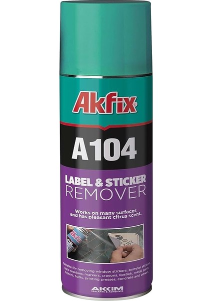 A104 Etiket Sökücü Sprey 200ML