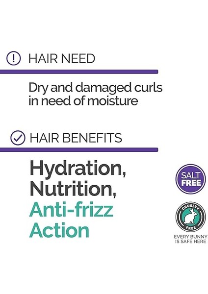 My Curls - Bukle Belirginleştirici, 7 Çeşit Nutri Yağ ve Kızılcık Içeren Saç Maskesi 400G (876120002619) modelleri