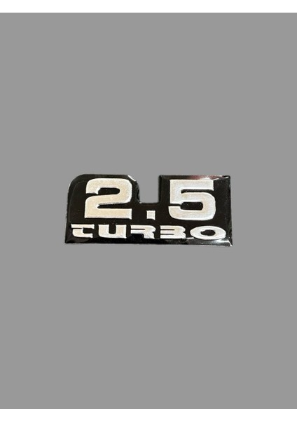 Turbo 2,5 Yazı Alüminyum Araç Aksesuarı fiyatları