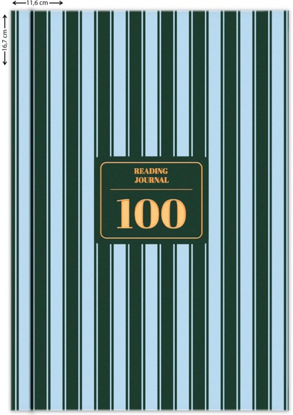 Kitap Okuma Günlüğü Reading Journal Yeşil