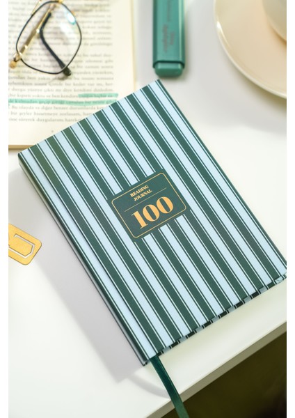 Kitap Okuma Günlüğü Reading Journal Yeşil fiyatları