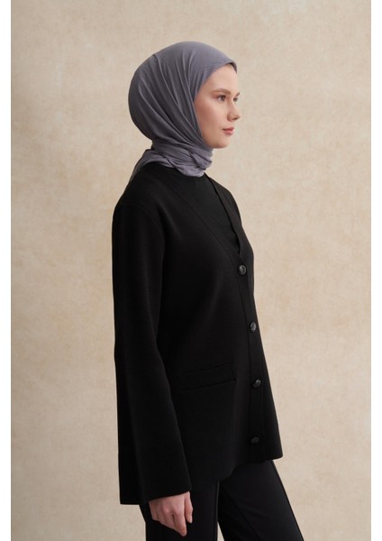 Organik Kırışık Eşarp Silver Gri modelleri