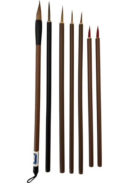 Çini Tahrir, Seramik Sırlama Fırça Seti, Seramik Boyama, Çini, Vazo, Resim, Brush-7 Adet fiyatları