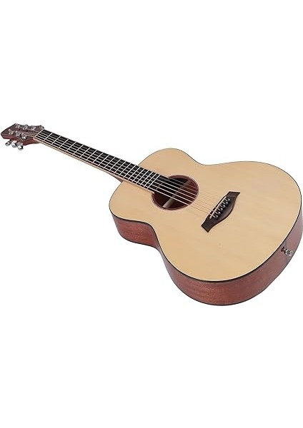 Gitar Seti, Akustik Gitar Seti Günlük Kullanım Için Konser Torbasıyla Güçlü Taşınabilir Güçlü (Orijinal Ahşap Rengi) modelleri