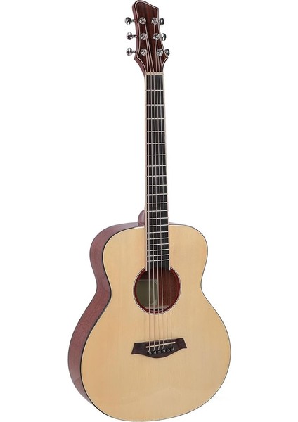 Gitar Seti, Akustik Gitar Seti Günlük Kullanım Için Konser Torbasıyla Güçlü Taşınabilir Güçlü (Orijinal Ahşap Rengi) fırsatları