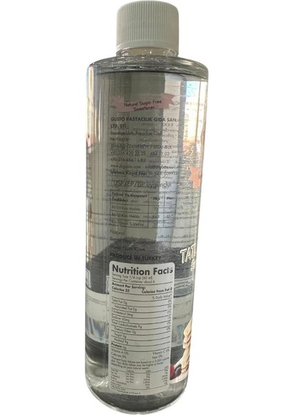 Sıvı Tatlandırıcı 350 G – %100 Mısır Bitkisinden Üretilmiş, Diyet ve Diyabetik Kullanıma Uygun Şeker modelleri
