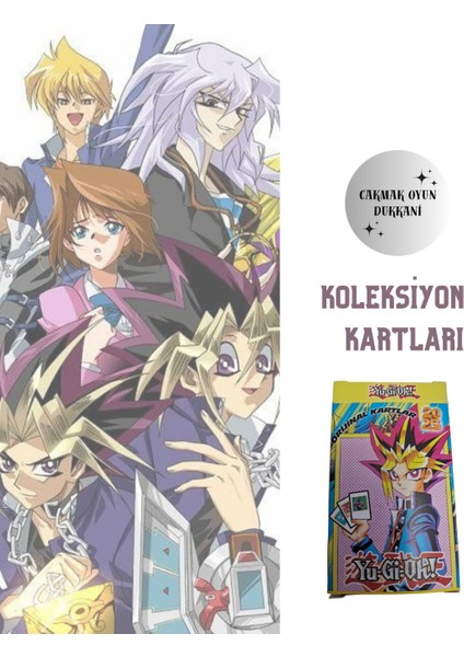Yugioh Koleksiyon Kartları 5 Paket