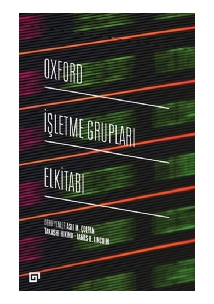 Oxford Işletme Grupları Elkitabı