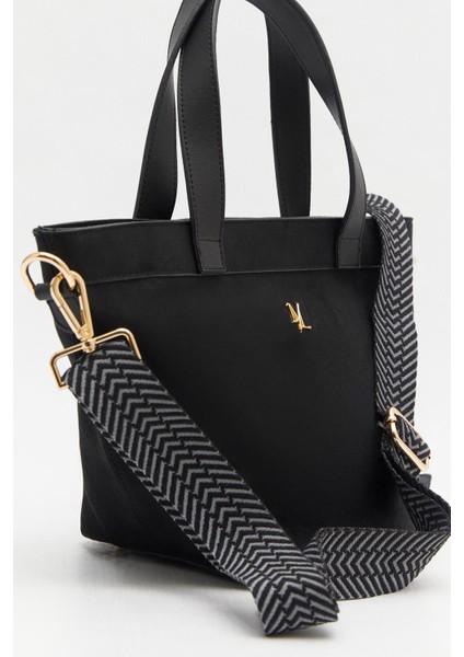 City Süet Çanta Siyah modelleri