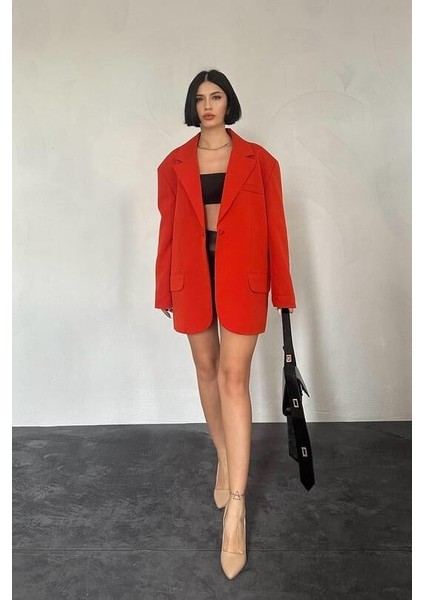 Oversize Ceket - Taba fiyatları