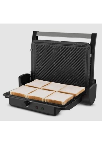 Essence 6 Dilim Kapasiteli Granit Plakalı Tost Makinesi Kırmızı fiyatları