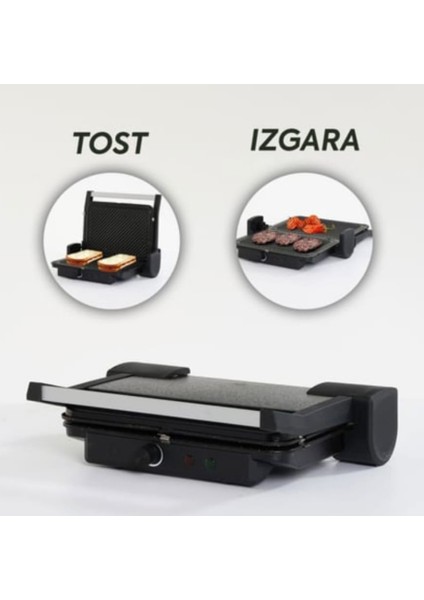 Essence 6 Dilim Kapasiteli Granit Plakalı Tost Makinesi Kırmızı fırsatları