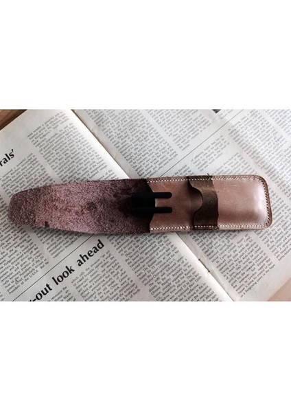 Crazy Gerçek Deri Özel Kalemleriniz Için Kalemlik ( 2*3 Kalem Için ) 27 cm \ 6 cm Lmn1 modelleri