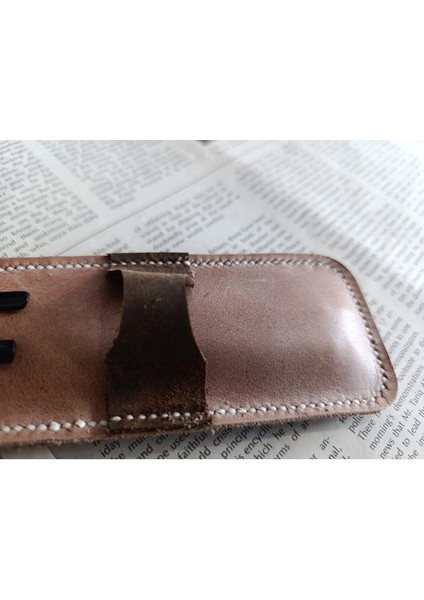 Crazy Gerçek Deri Özel Kalemleriniz Için Kalemlik ( 2*3 Kalem Için ) 27 cm \ 6 cm Lmn1 fırsatları