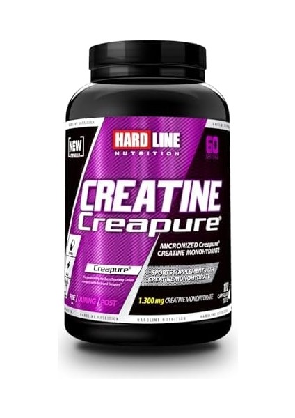 Hardline Creapure 120 Kapsül (120)
