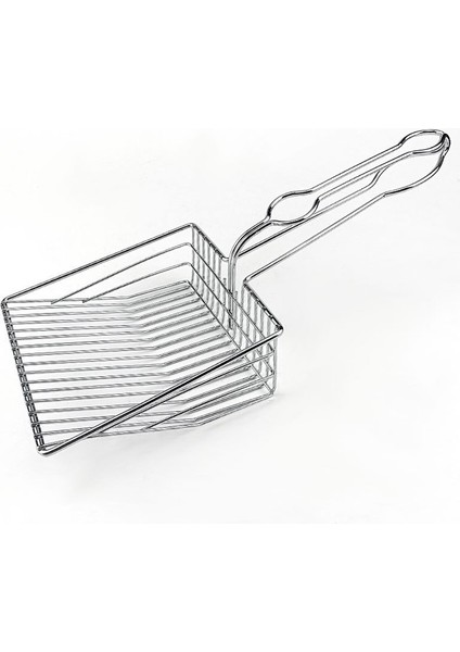 Paslanmaz Çelik Kedi Kumu Küreği Tuvalet Seçici Rutin Tavuk Evcil Hayvan Küreği Tianzerun (Yurt Dışından)