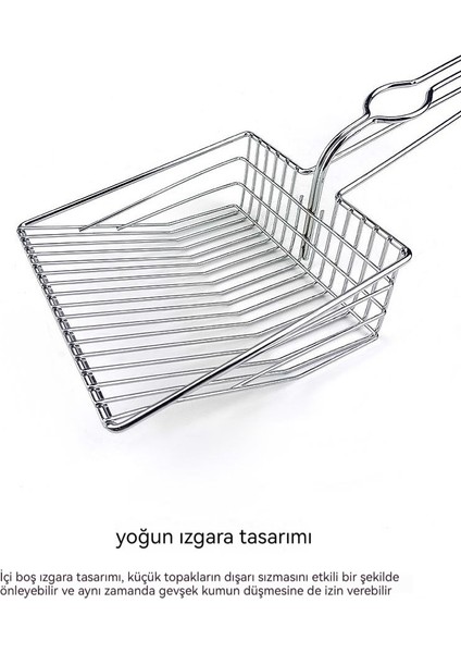 Paslanmaz Çelik Kedi Kumu Küreği Tuvalet Seçici Rutin Tavuk Evcil Hayvan Küreği Tianzerun (Yurt Dışından) modelleri