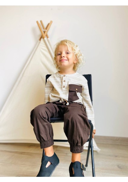 La’ciel Paraşüt Pantolonlu Cepli Takım modelleri