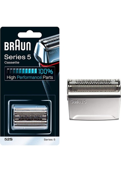 5 Serisi Tıraş Makinesi Yedek Başlığı 52S (Gümüş)