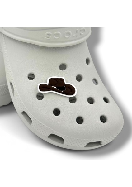 Terlik Süsü ve Aksesuarı , Çanta Süsü – Jibbitz 3D Kovboy Şapkası Figür Aksesuar fiyatları