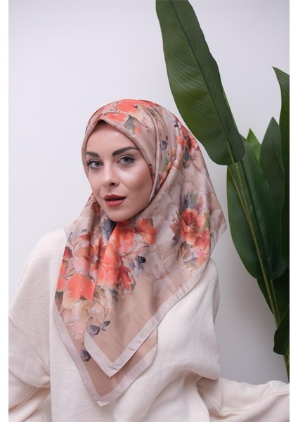 Renkli Karma Desen Dijital Soft Eşarp fırsatları