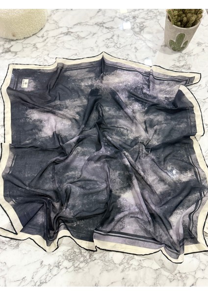 Siyah Pamuklu Eşarp Siyah Beyaz Kare Eşarp fiyatları